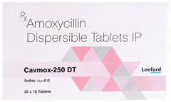 Cavmox 250 Dt Tablet 10 Cavmox 250 Dt Tablet 10